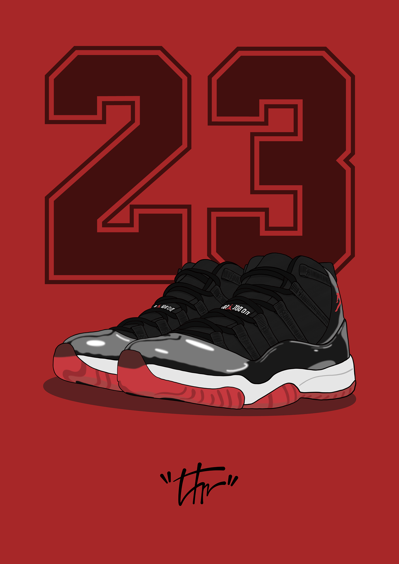 Jordan 11 Red Wallpapers Wallpaper Cave