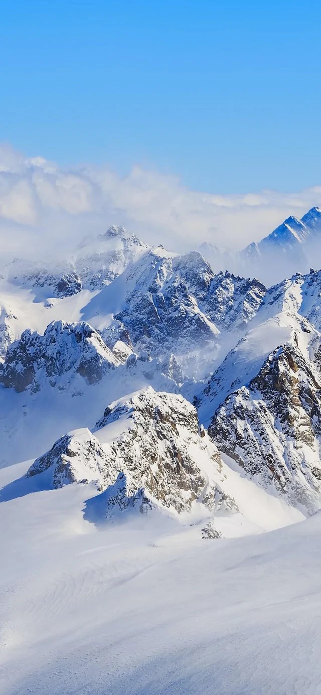 Winter Mountains iPhone Wallpapers Wallpaper Cave