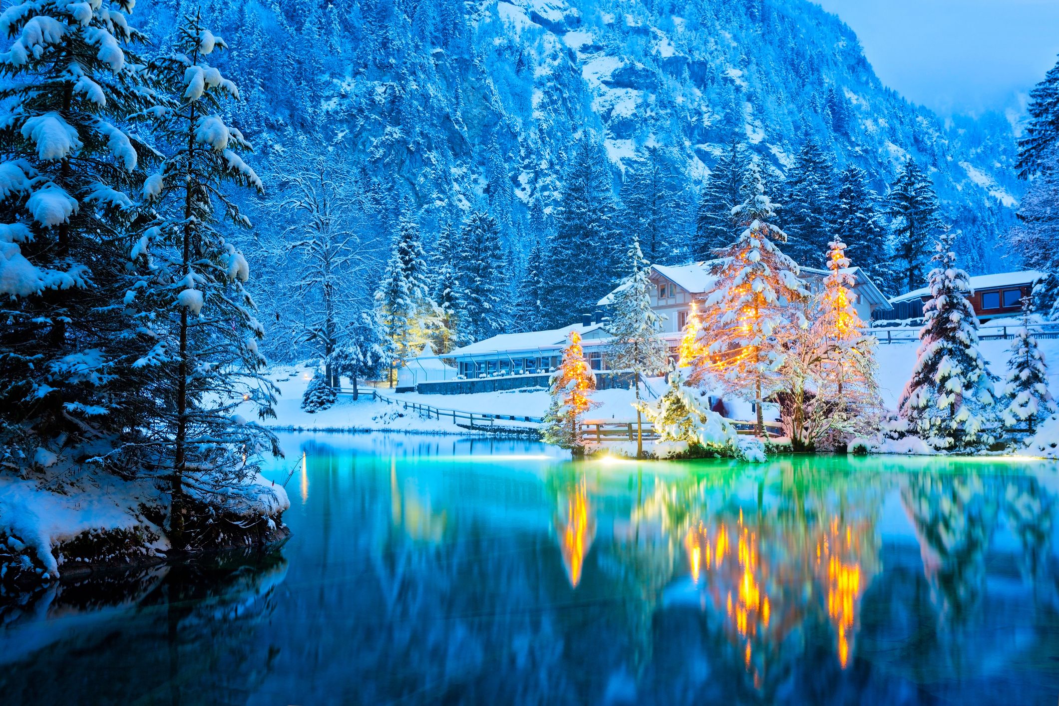 Switzerland Winter Wallpapers Wallpaper Cave