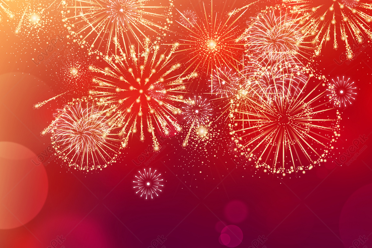 Red Fireworks Wallpapers Wallpaper Cave