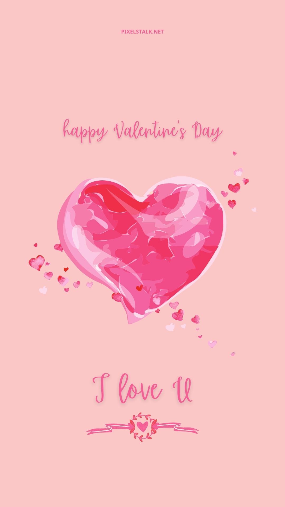 Aesthetic Pink Valentines Day Wallpapers Wallpaper Cave