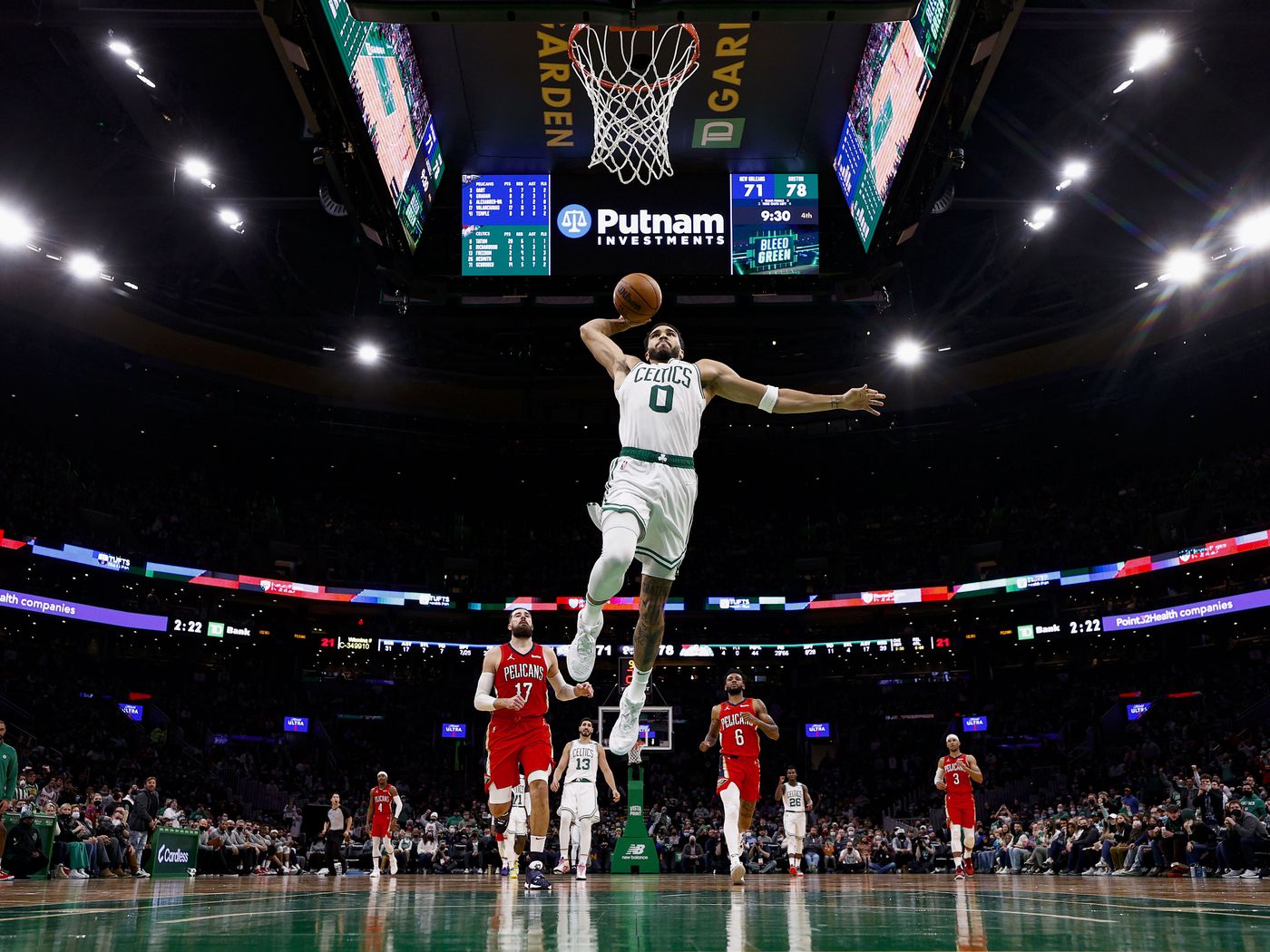 Jayson Tatum Dunk Wallpapers Wallpaper Cave