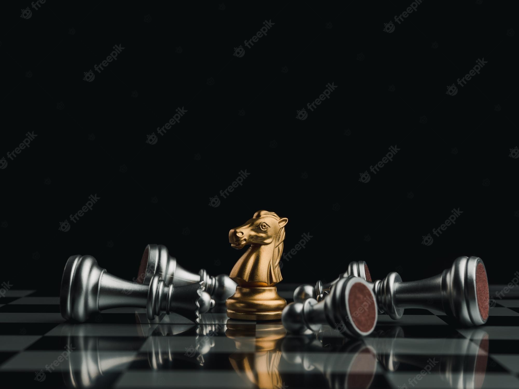 Golden Chess Horse Wallpapers Wallpaper Cave