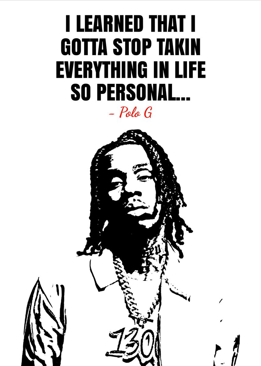 Polo G Quotes Wallpapers Wallpaper Cave