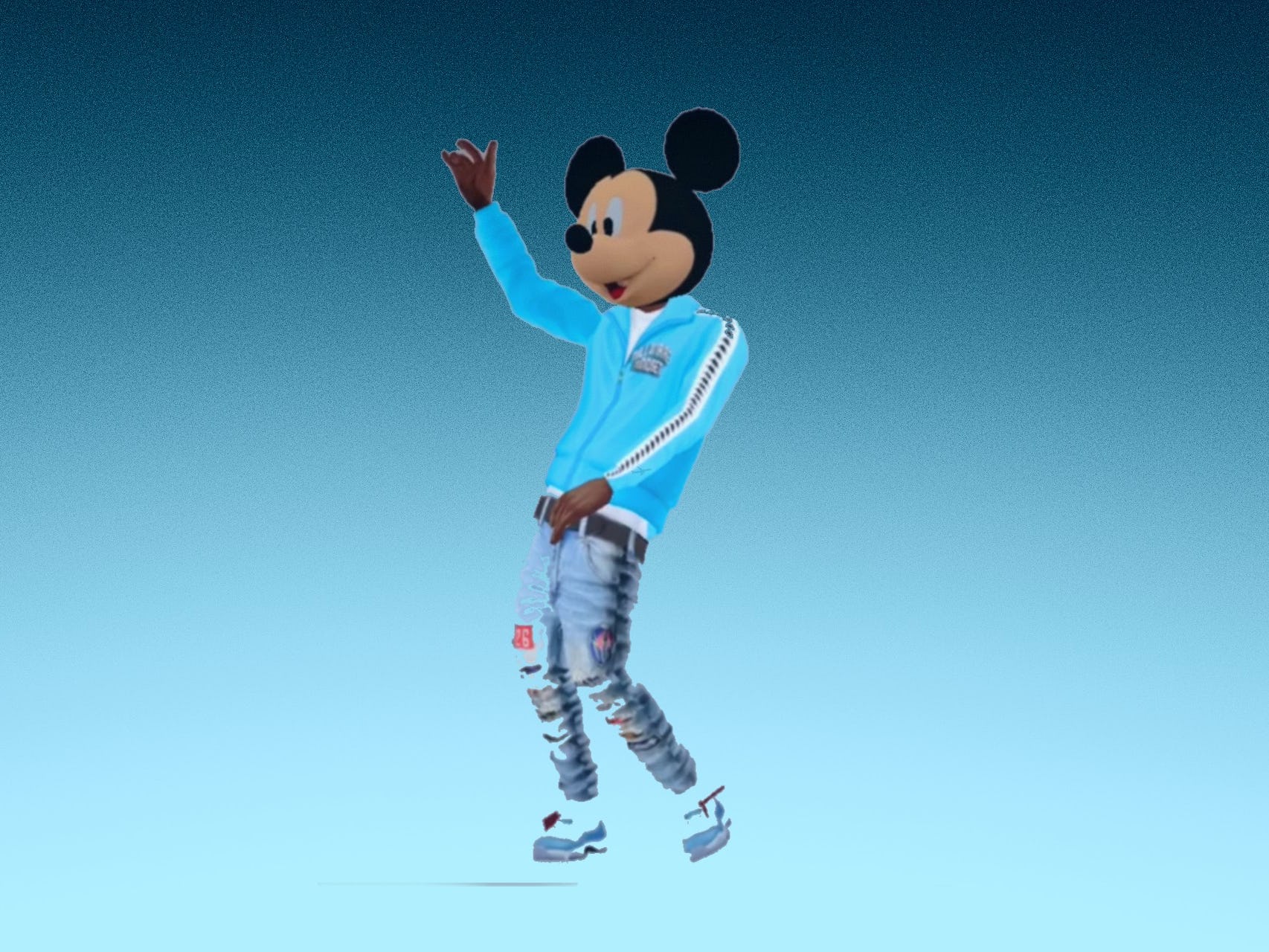 Mickey Drip Wallpapers Wallpaper Cave