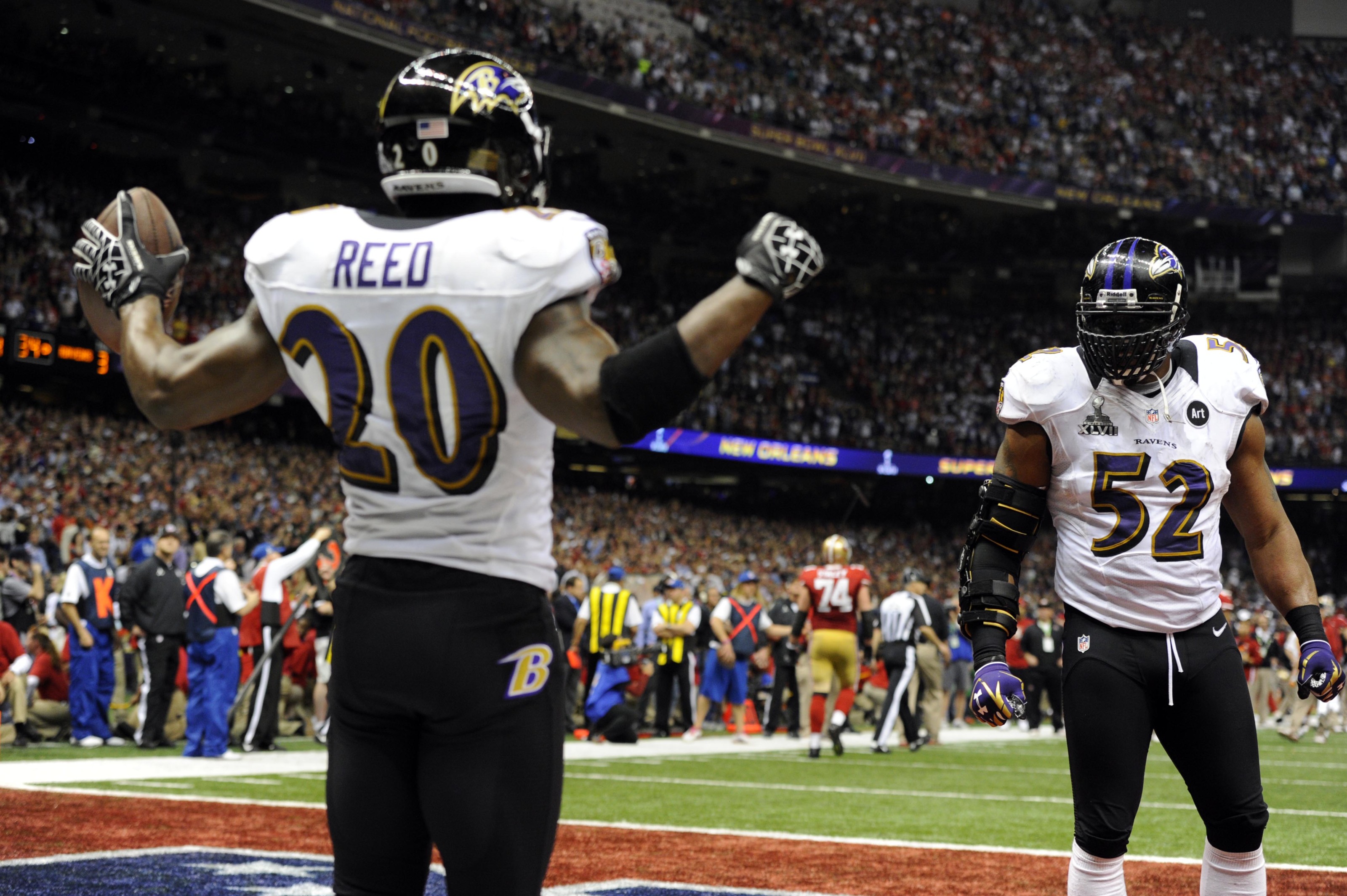 Ray Lewis And Ed Reed Wallpapers Wallpaper Cave
