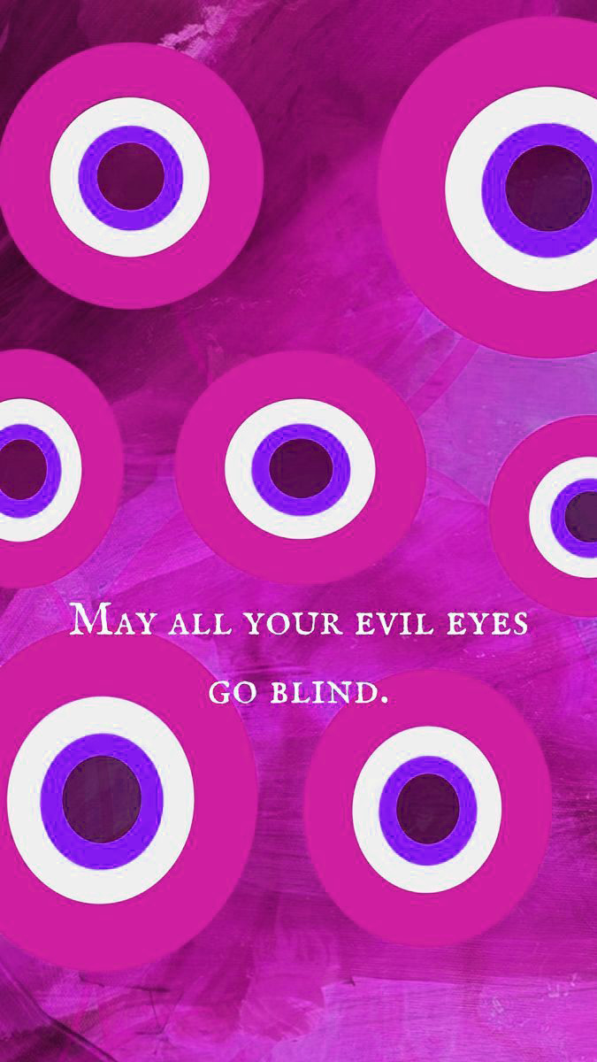 Evil Eye Pink Wallpapers Wallpaper Cave
