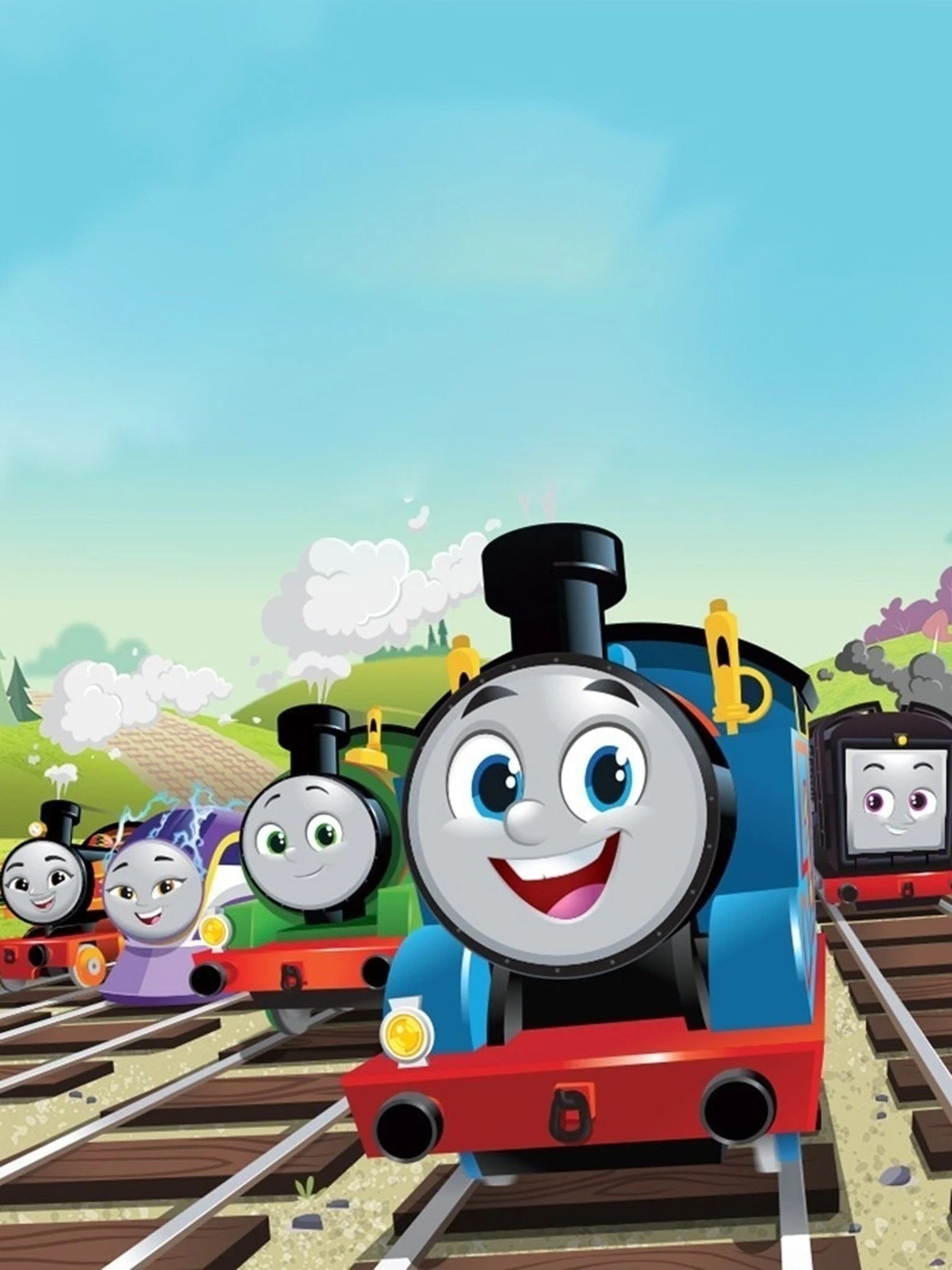 Thomas And Friends All Engines Go Wallpapers Wallpaper Cave
