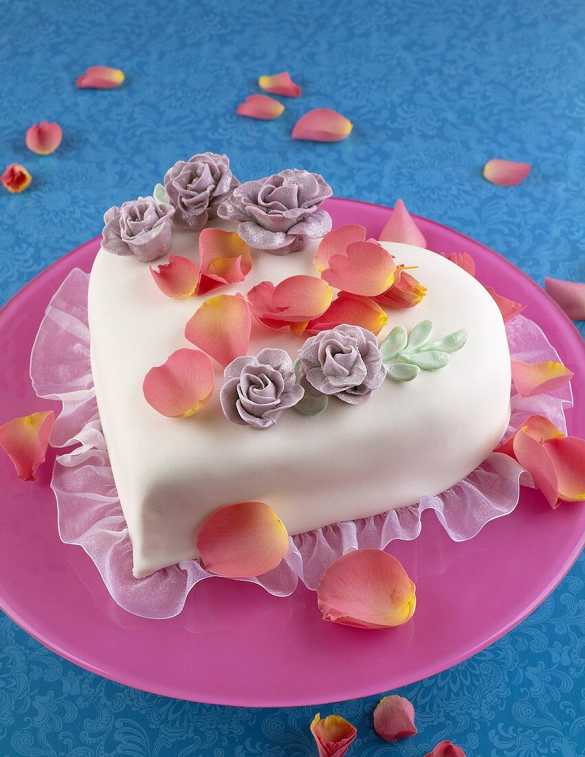 Valentine's Day Cake And Flowers Wallpapers Wallpaper Cave