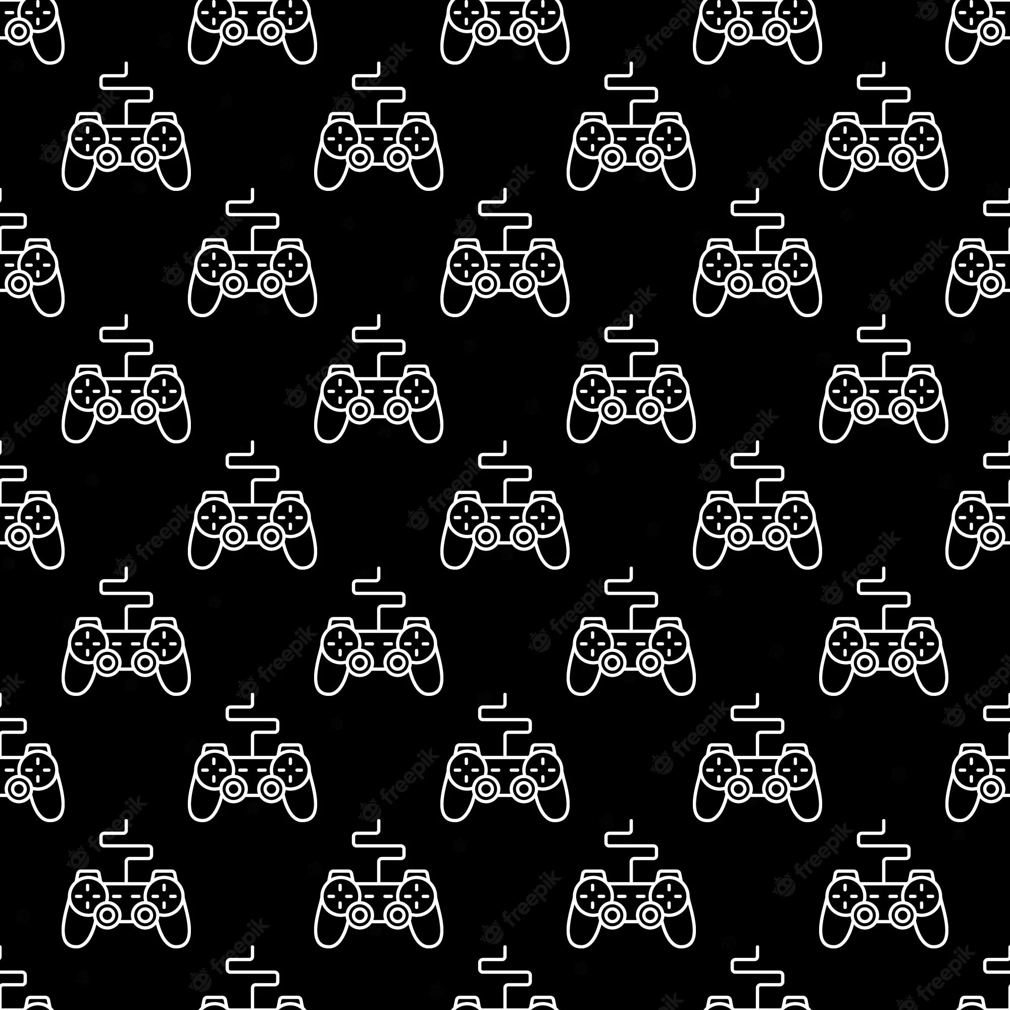 Gaming Pattern Wallpapers Wallpaper Cave