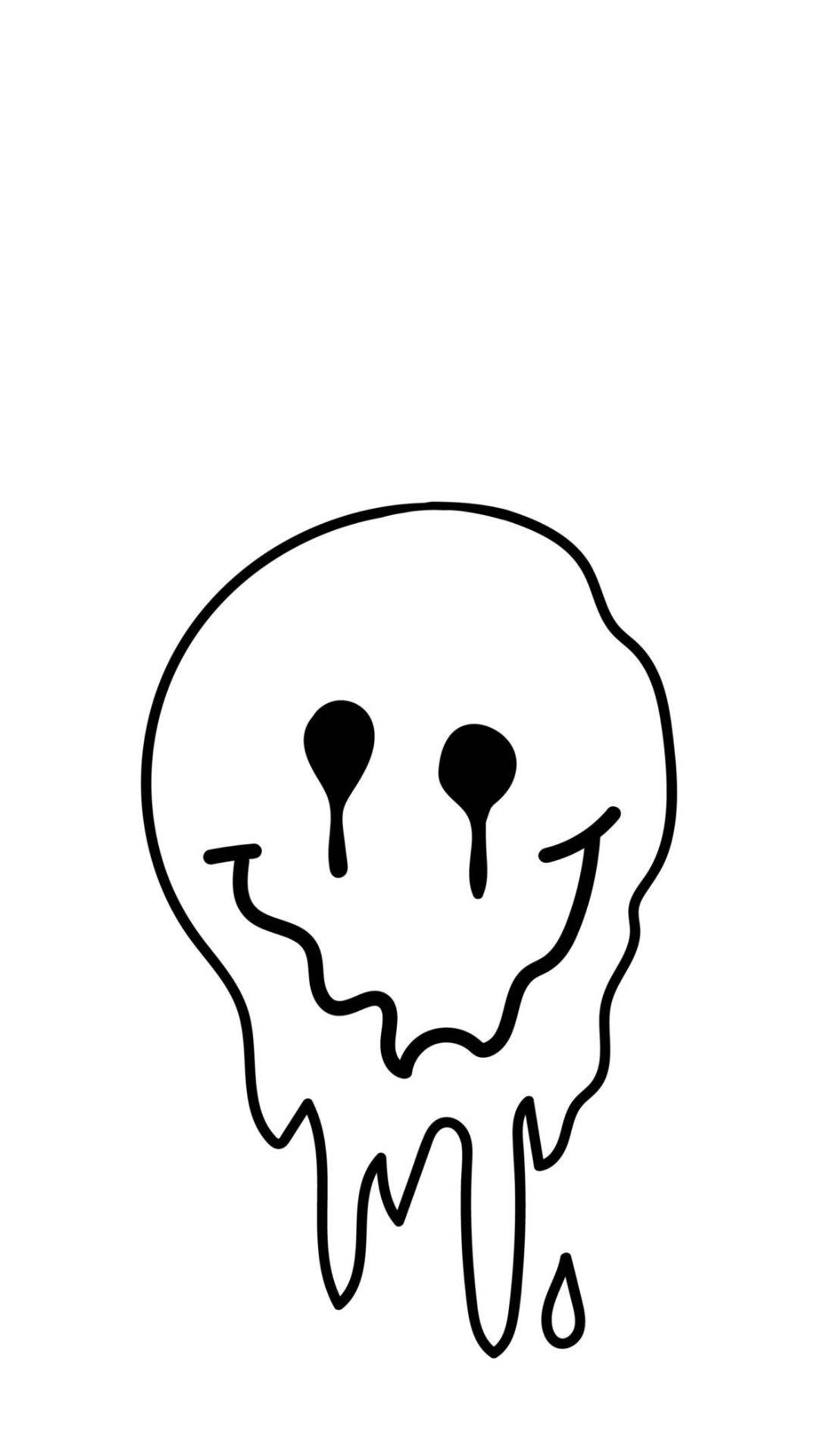 Drippy Smiley Faces Wallpapers Wallpaper Cave