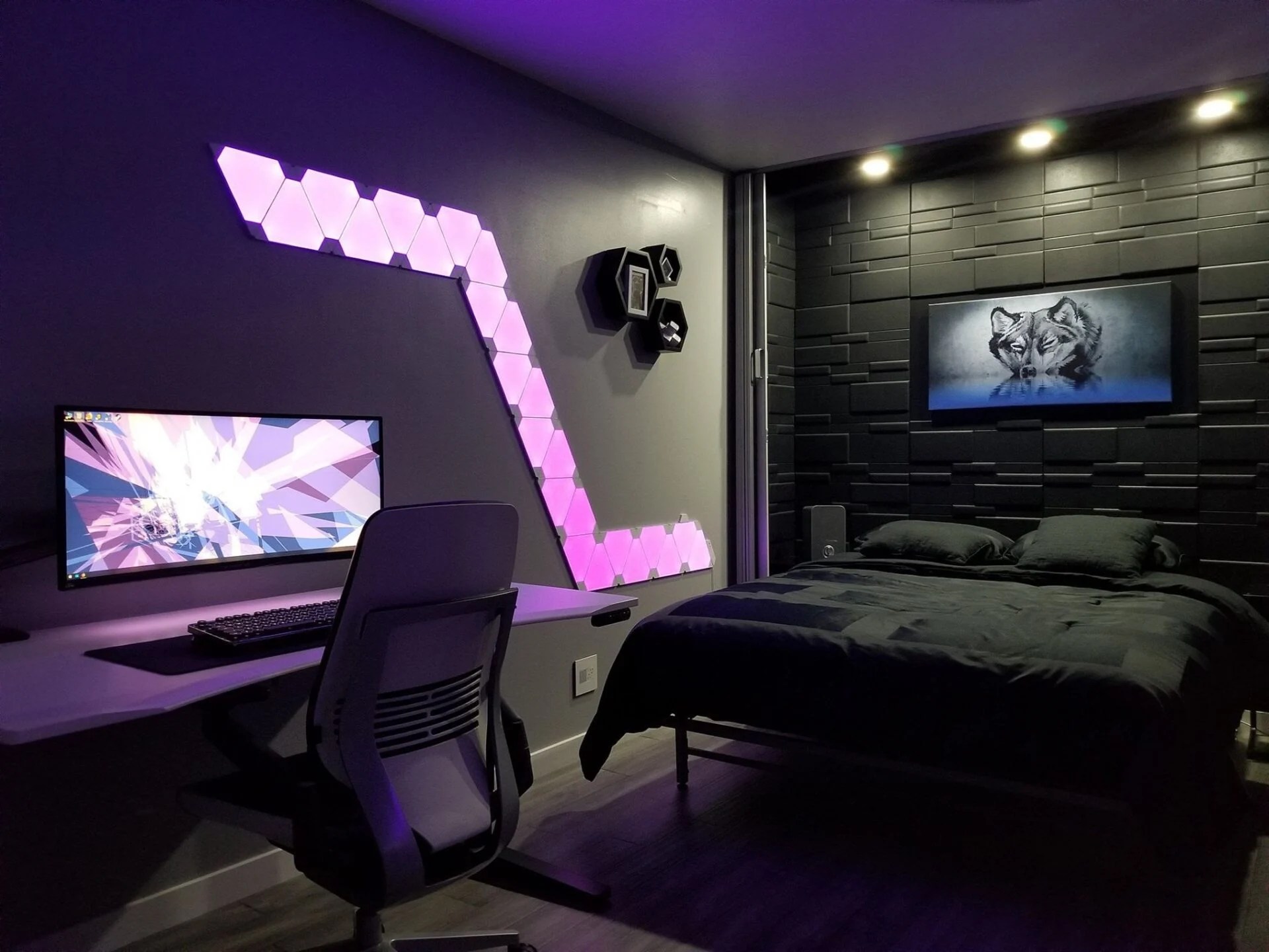 Gaming Bedroom Wallpapers Wallpaper Cave