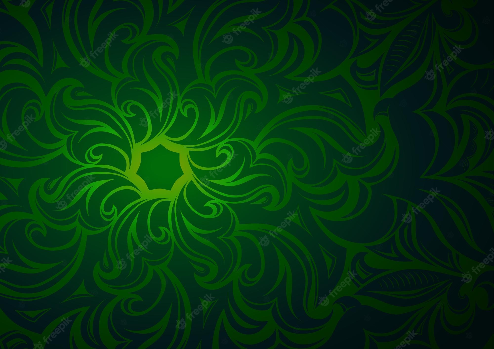 Dark Green Gradient Wallpapers Wallpaper Cave