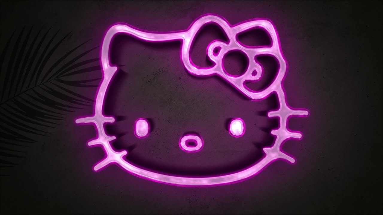 Neon Hello Kitty Wallpapers Wallpaper Cave