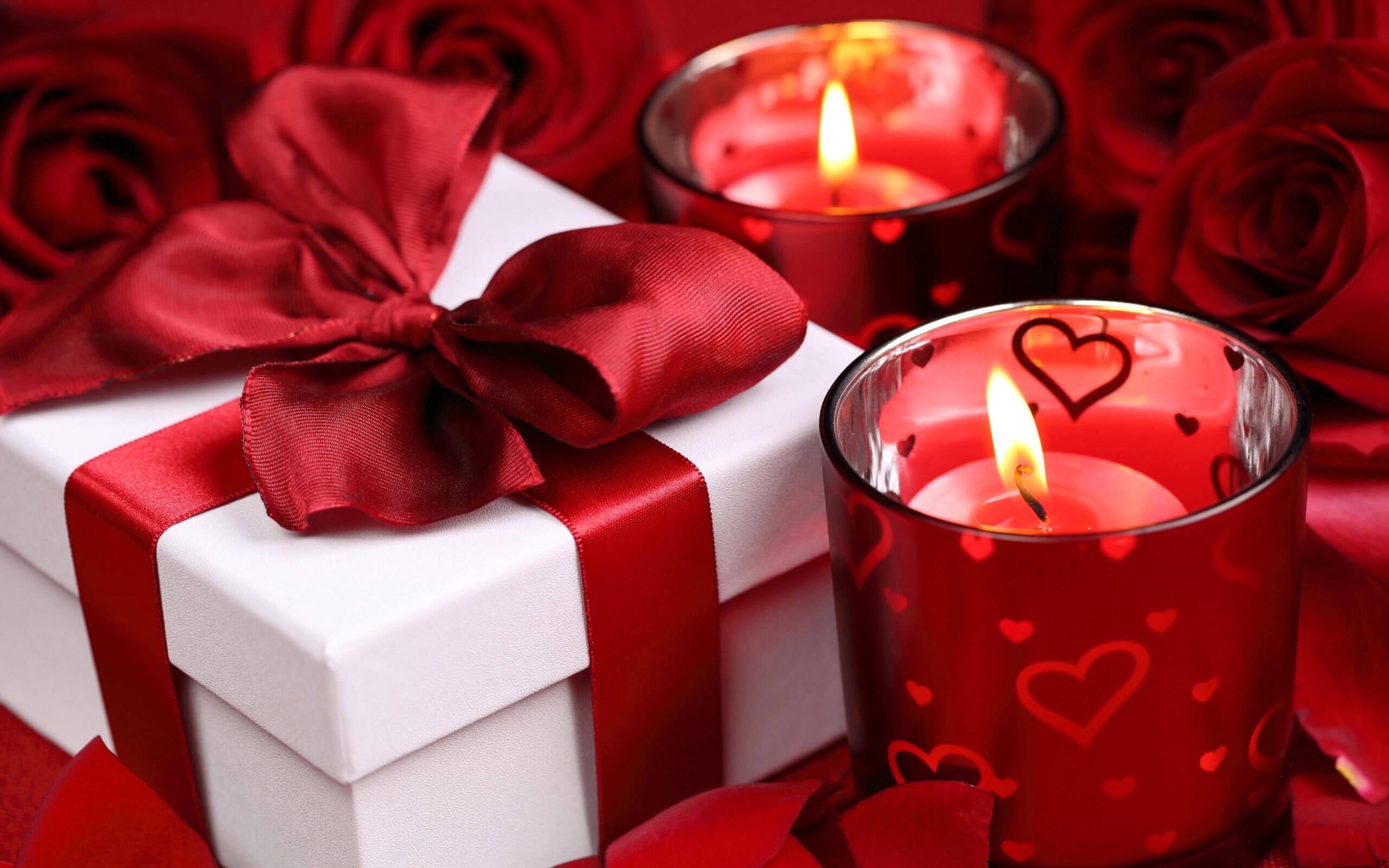 Valentine Candle Wallpapers Wallpaper Cave