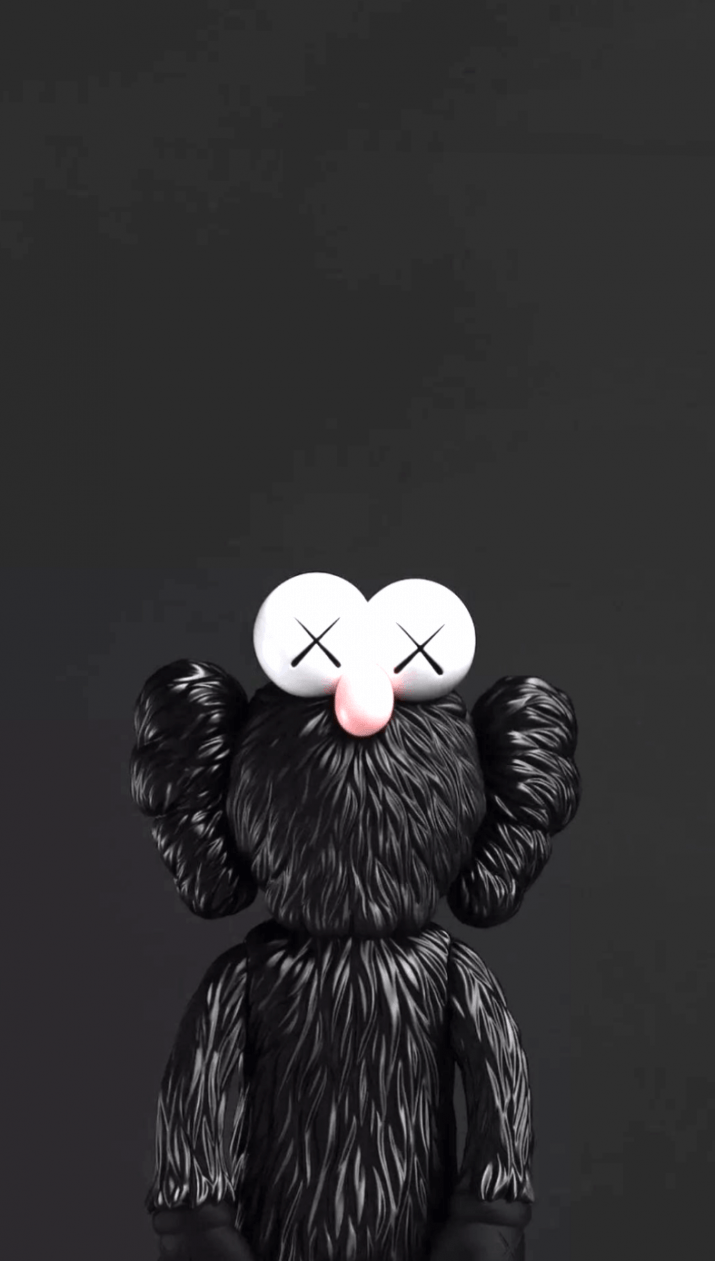 Black Kaws Wallpapers Wallpaper Cave