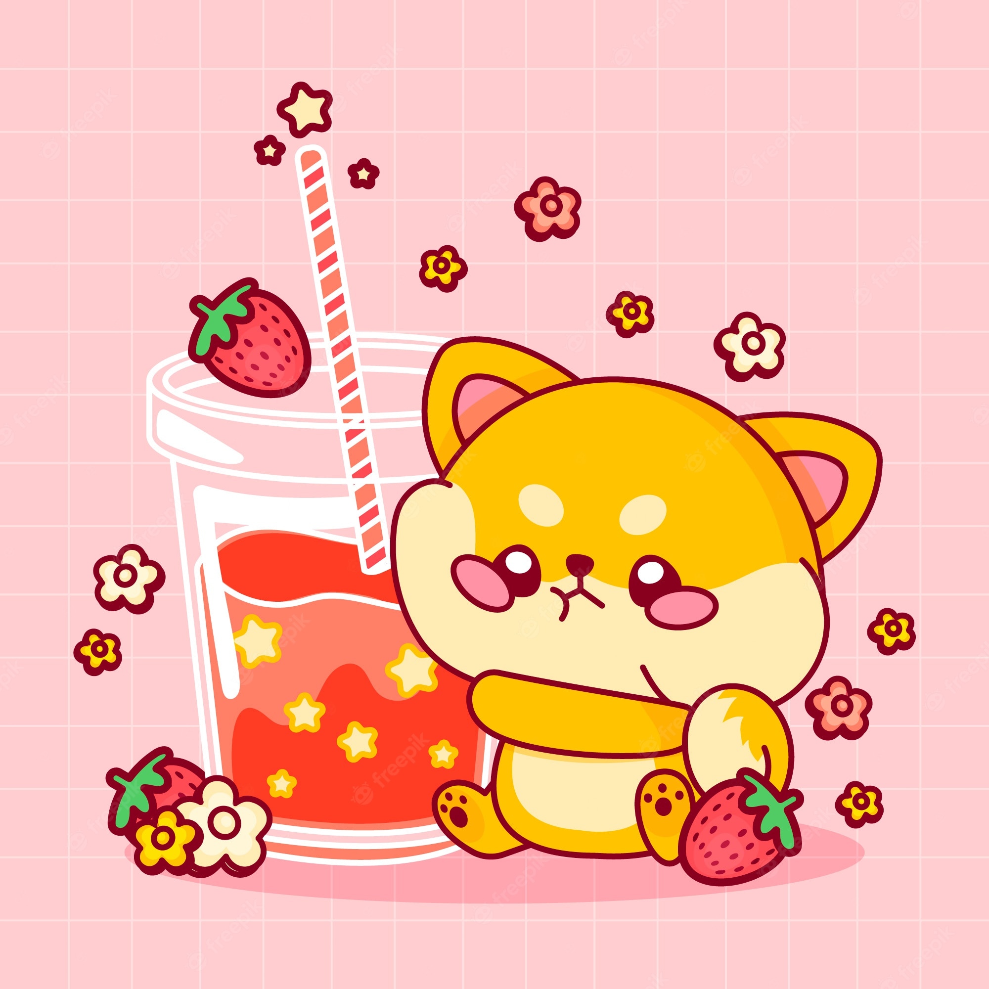 Kawaii Drawings Wallpapers Wallpaper Cave