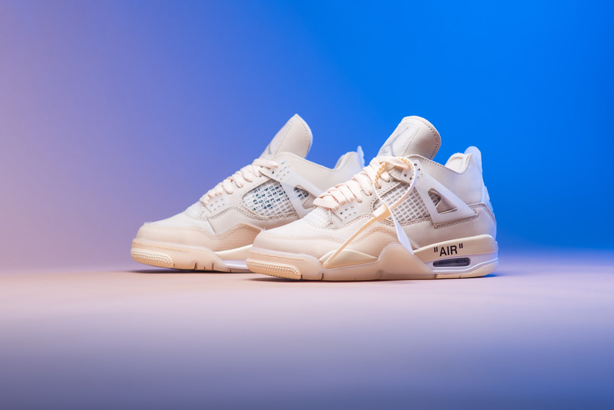 Off White Jordan 4 Wallpapers Wallpaper Cave