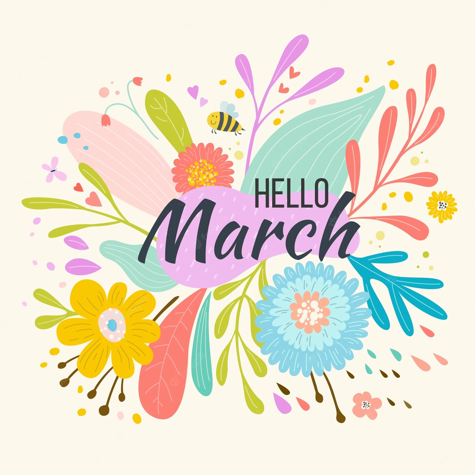 Hello March Wallpapers Wallpaper Cave