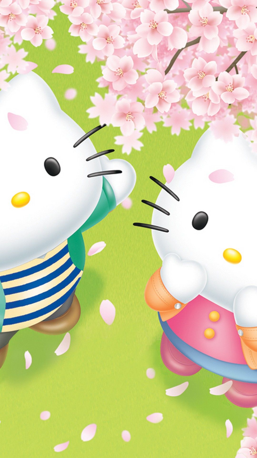 Hello Kitty Green Wallpapers Wallpaper Cave