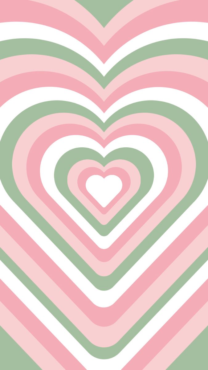 White And Pink Preppy Heart Wallpapers Wallpaper Cave