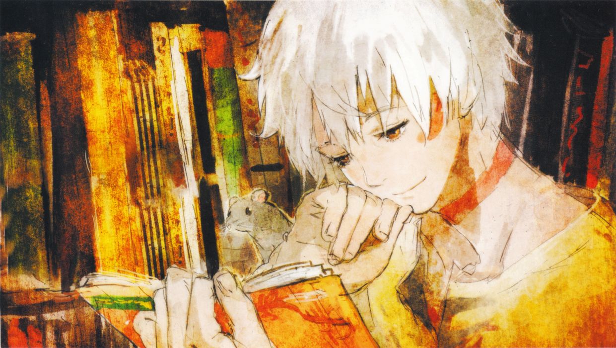 Anime Boy Reading Wallpapers Wallpaper Cave