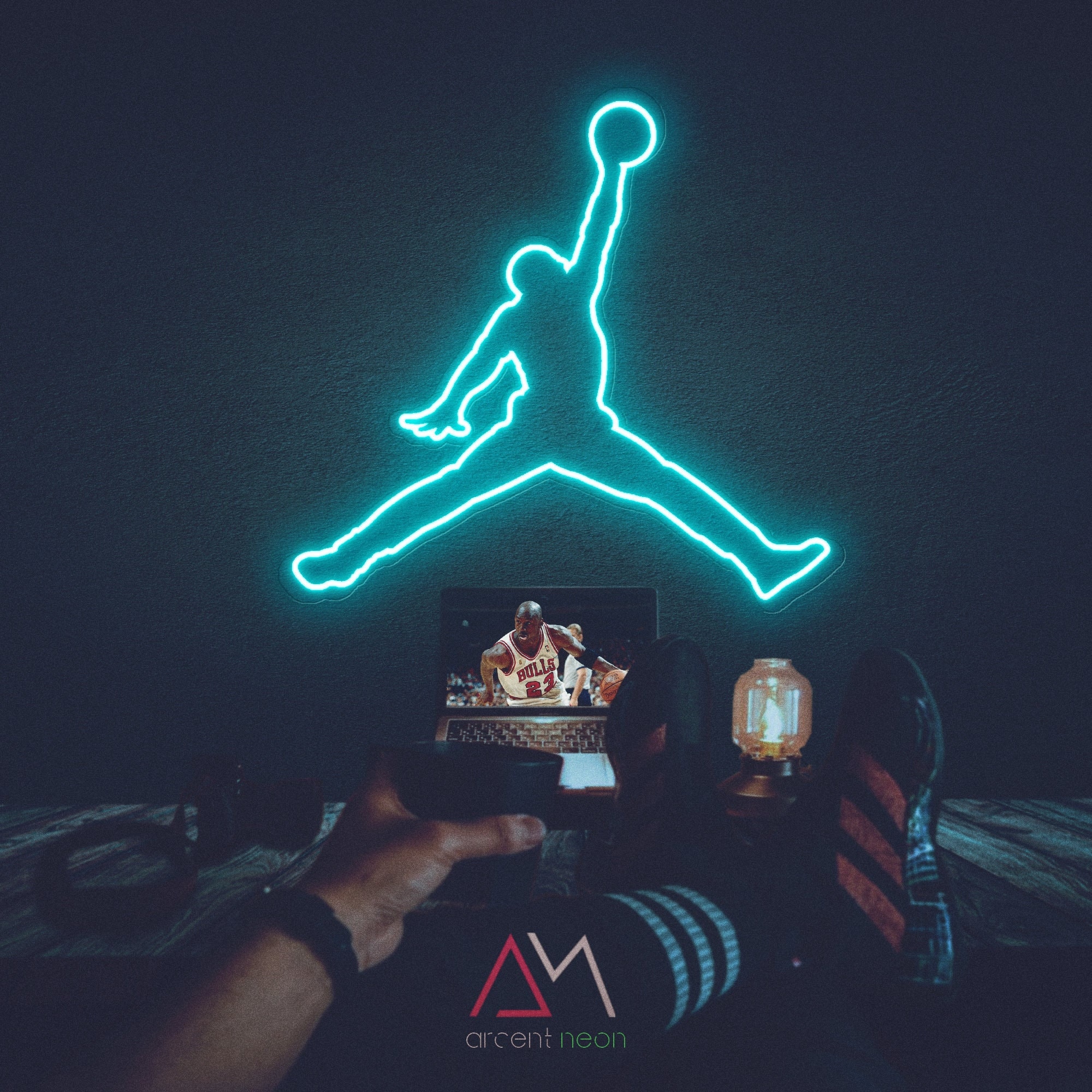 Neon Jordan Wallpapers Wallpaper Cave