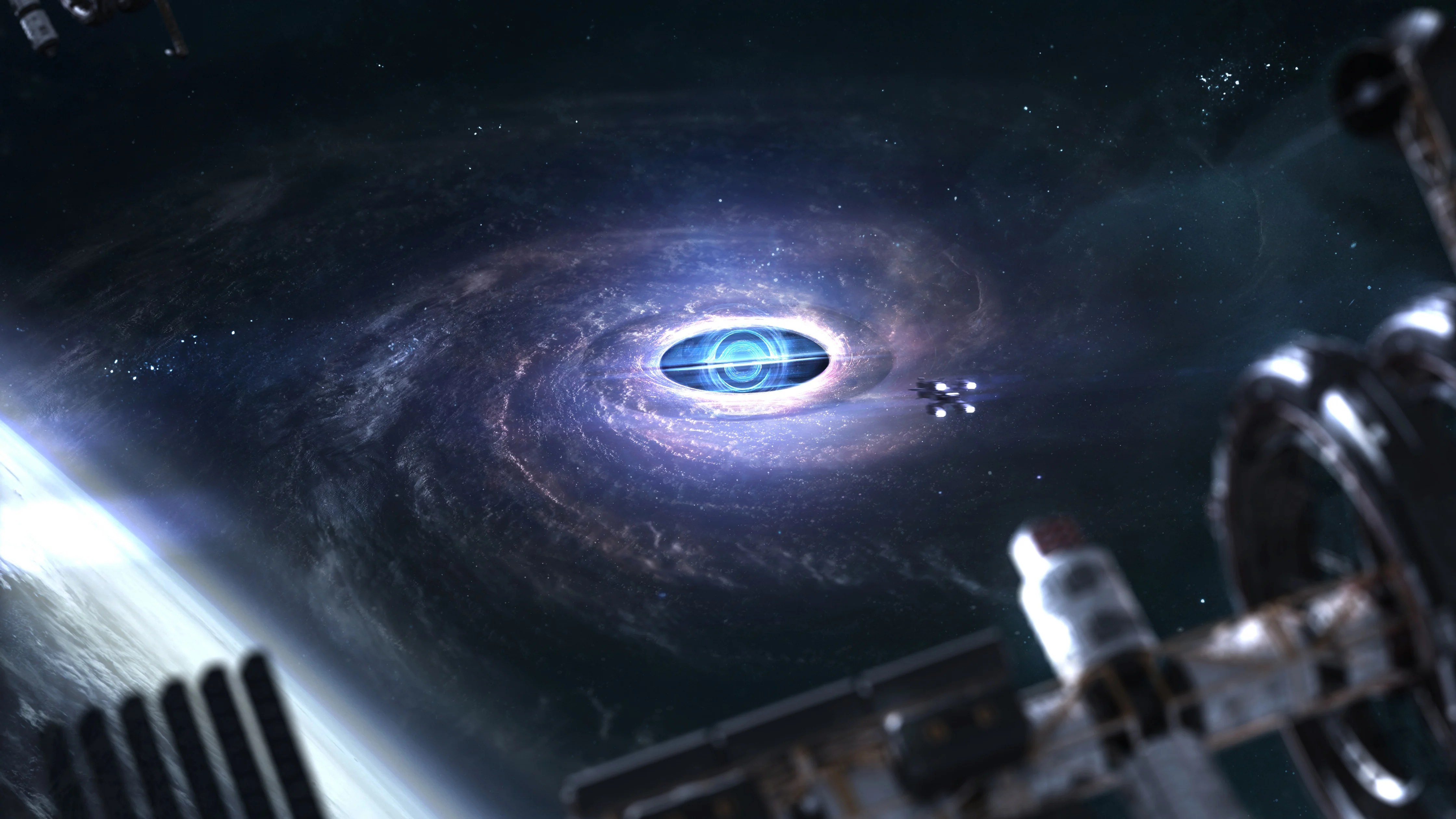 Interstellar Black Hole Wallpapers Wallpaper Cave