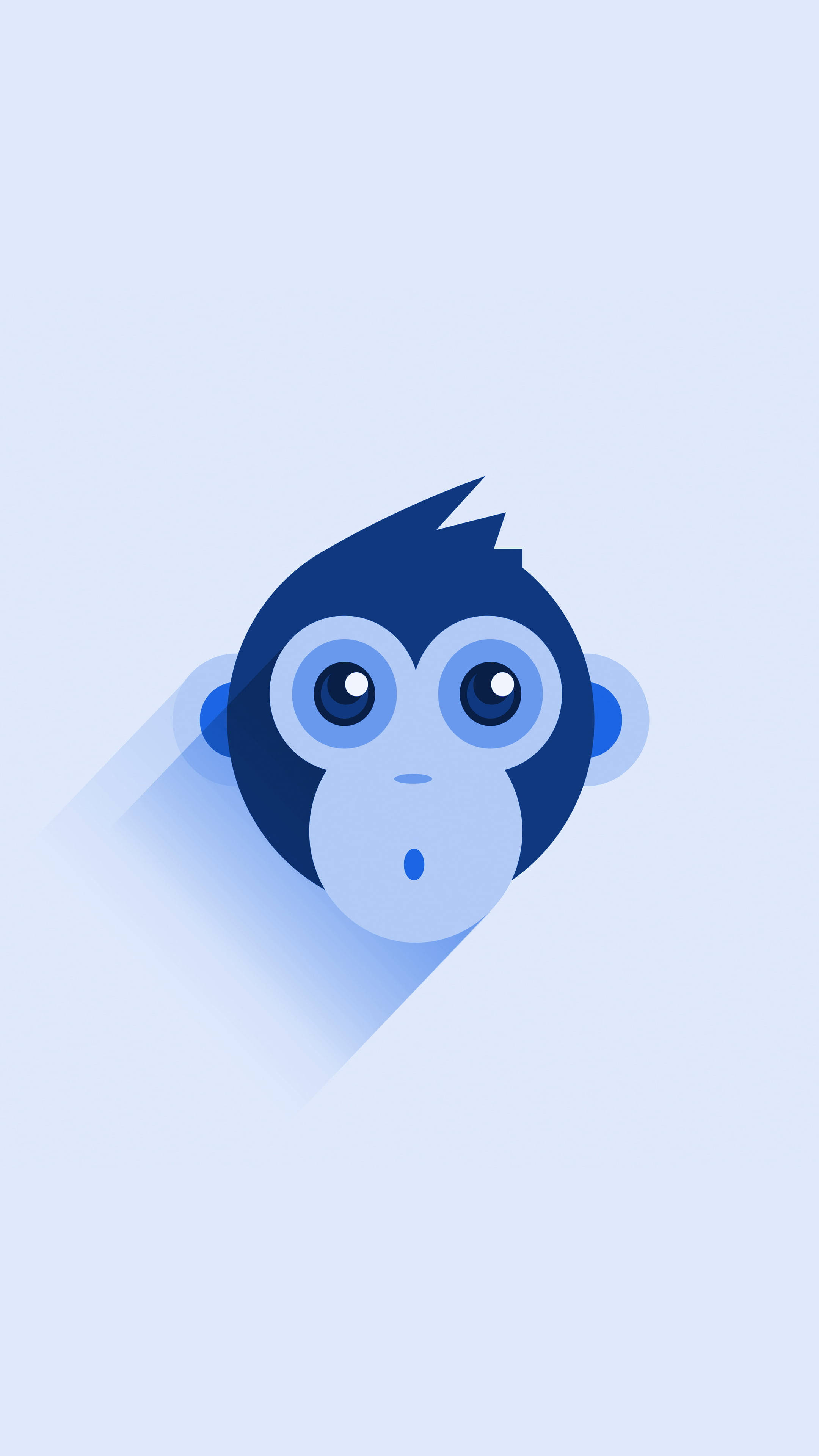 Blue Monkey Wallpapers Wallpaper Cave