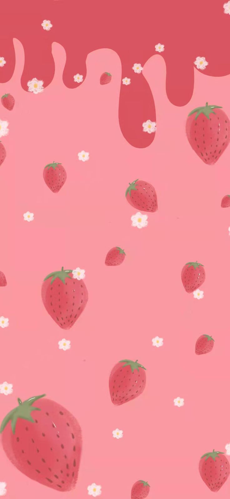 Strawberry Valentines Wallpapers Wallpaper Cave