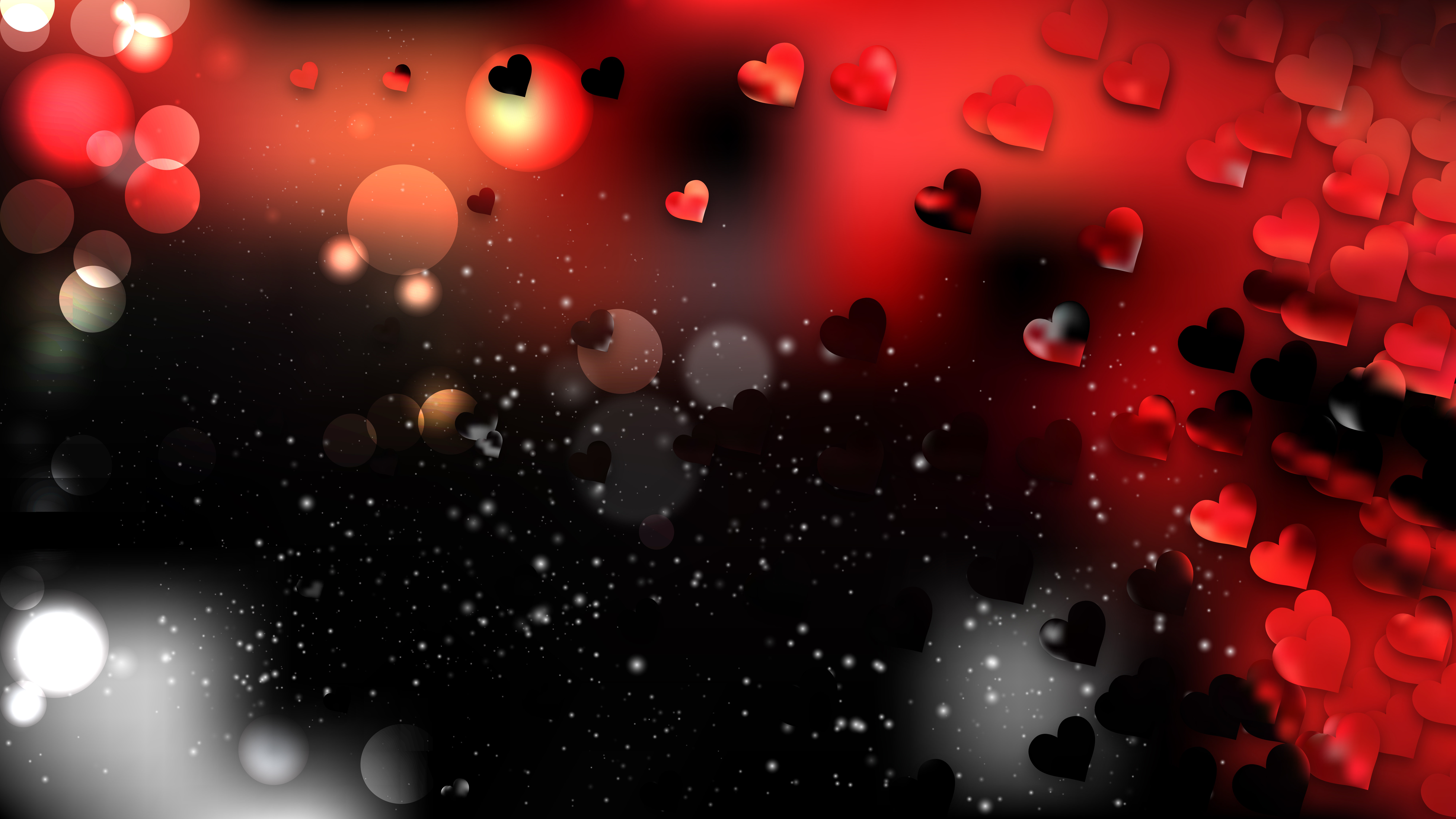 Red And Black Valentine Wallpapers Wallpaper Cave