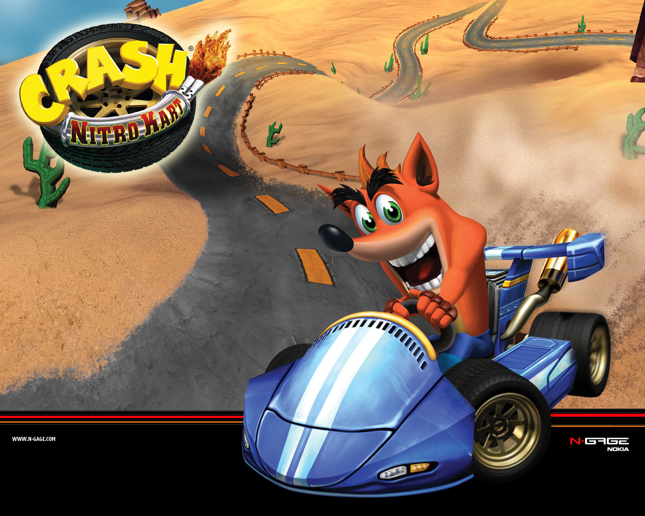 Crash Nitro Kart Wallpapers Wallpaper Cave