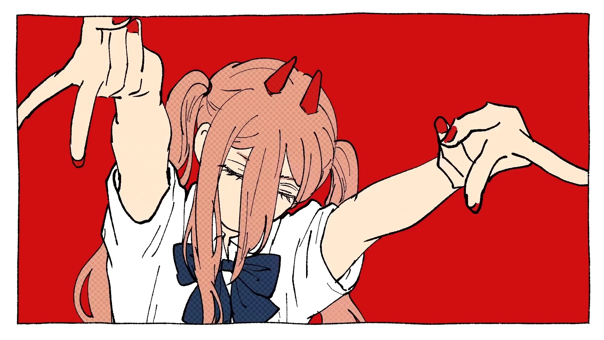 Chainsaw Man Power Desktop Wallpapers Wallpaper Cave