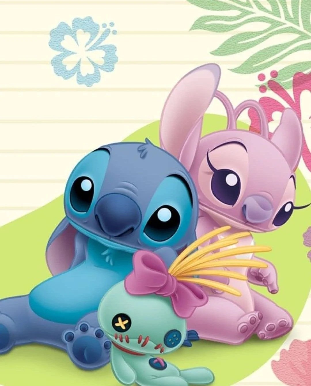 Stitch Pink Wallpapers Wallpaper Cave