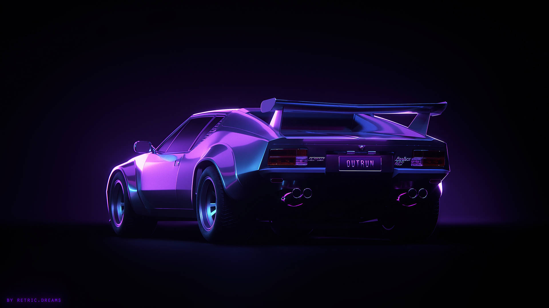 Car Retro PS4 Wallpapers Wallpaper Cave