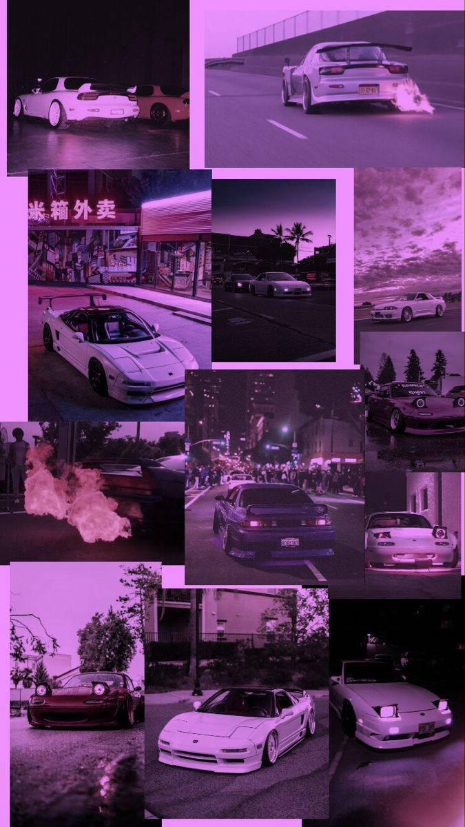 Cool Car Collage Screensavers
