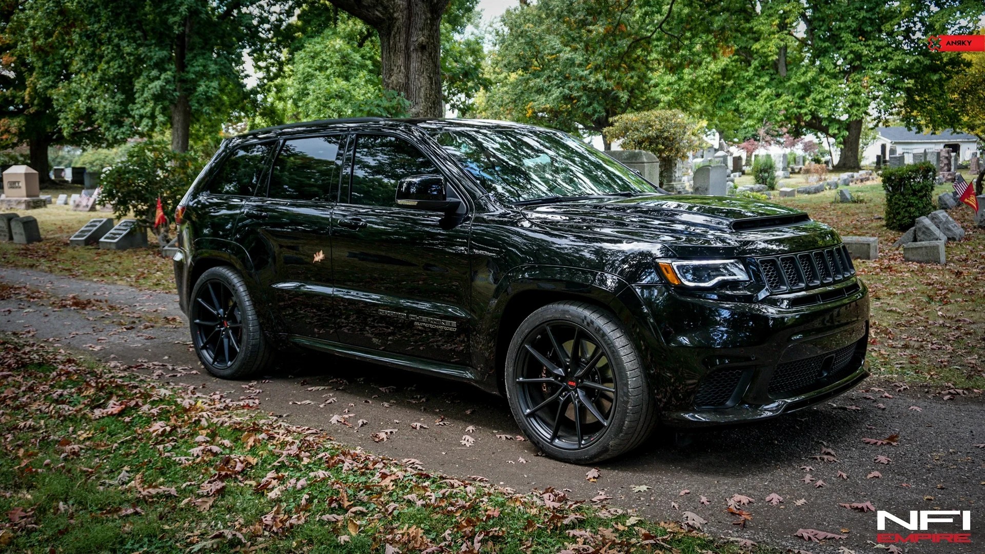 Jeep Trackhawk Blacked Out Wallpapers Wallpaper Cave