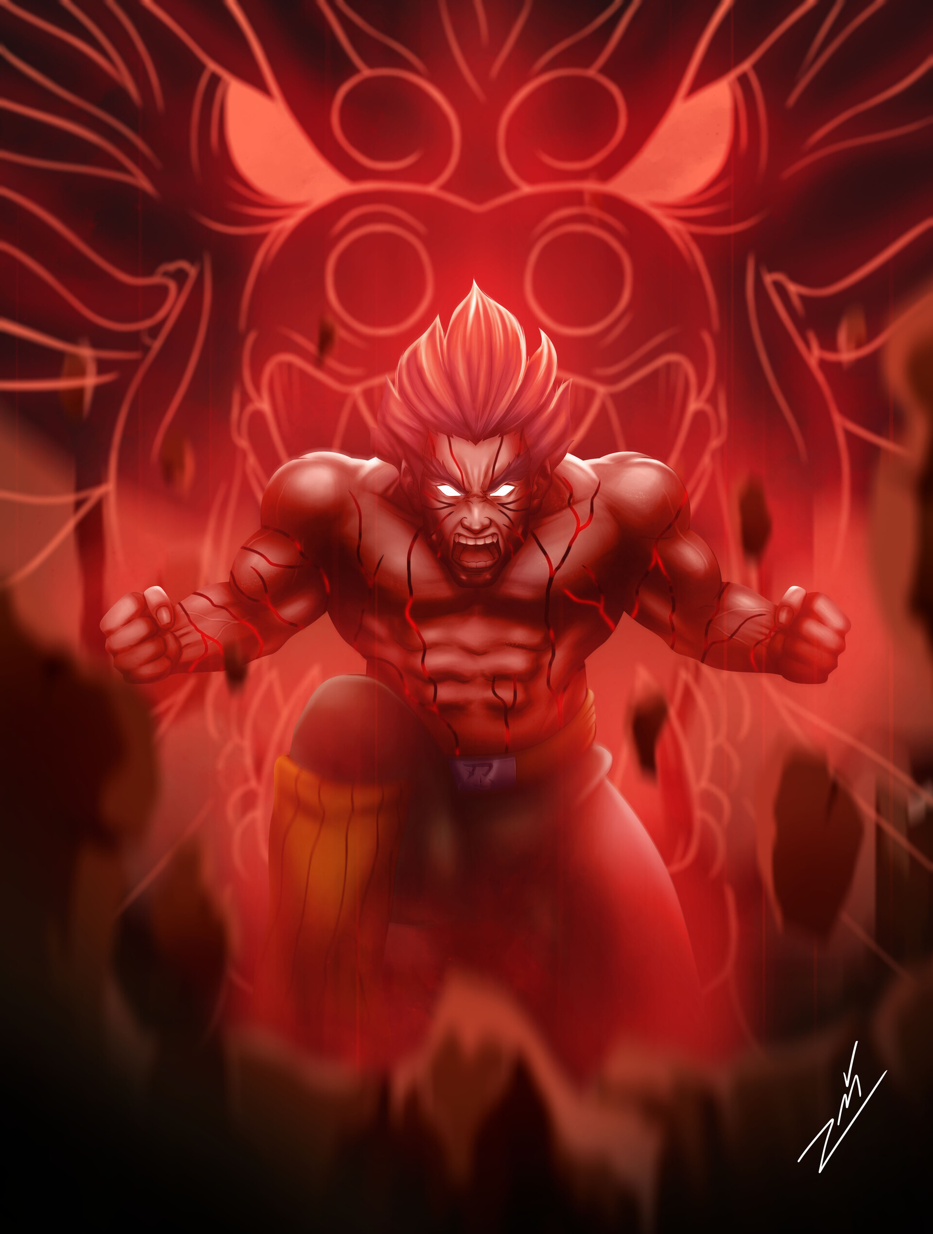 Might Guy 8 Gates Wallpapers Wallpaper Cave