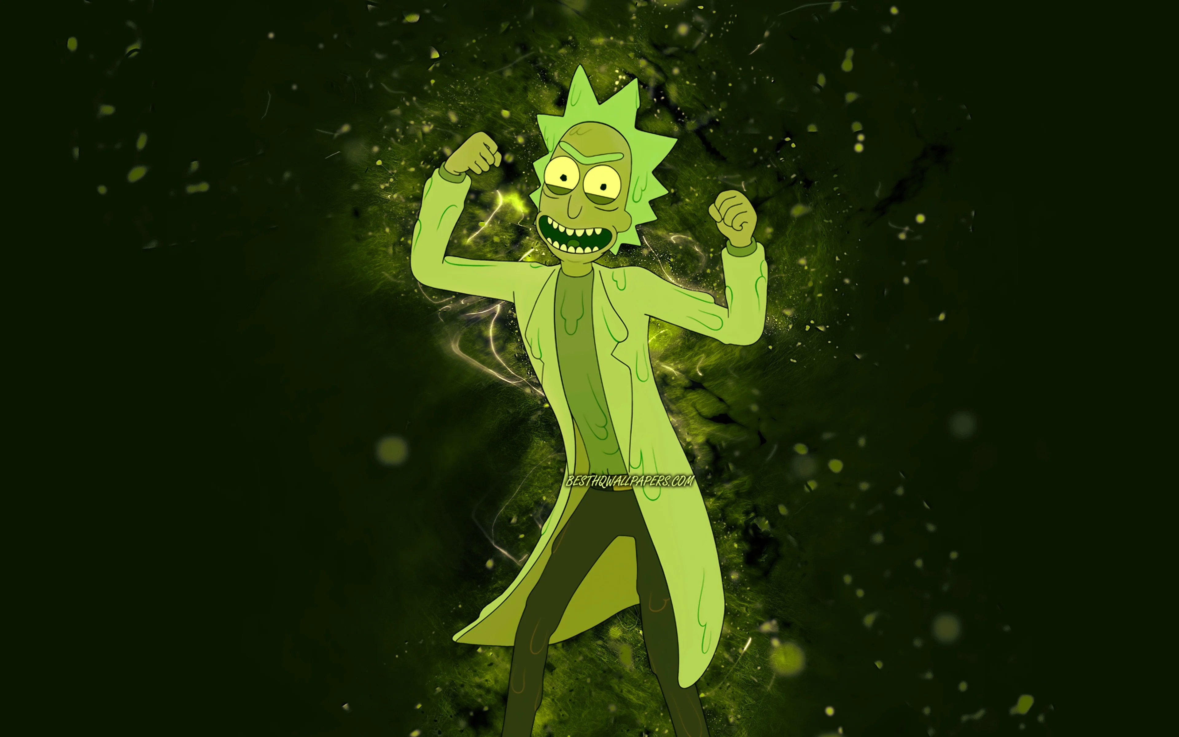 Toxic Rick Desktop Wallpapers Wallpaper Cave