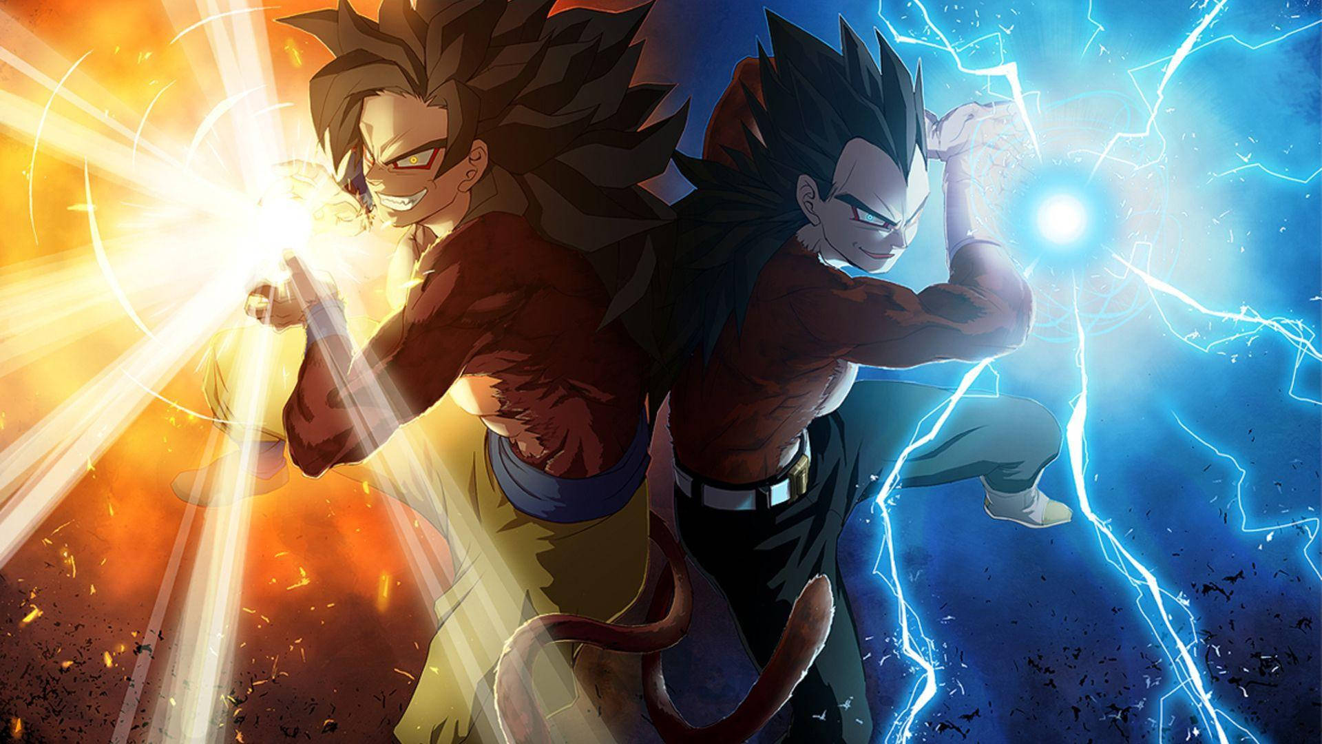 SSJ4 Vegito Wallpapers Wallpaper Cave