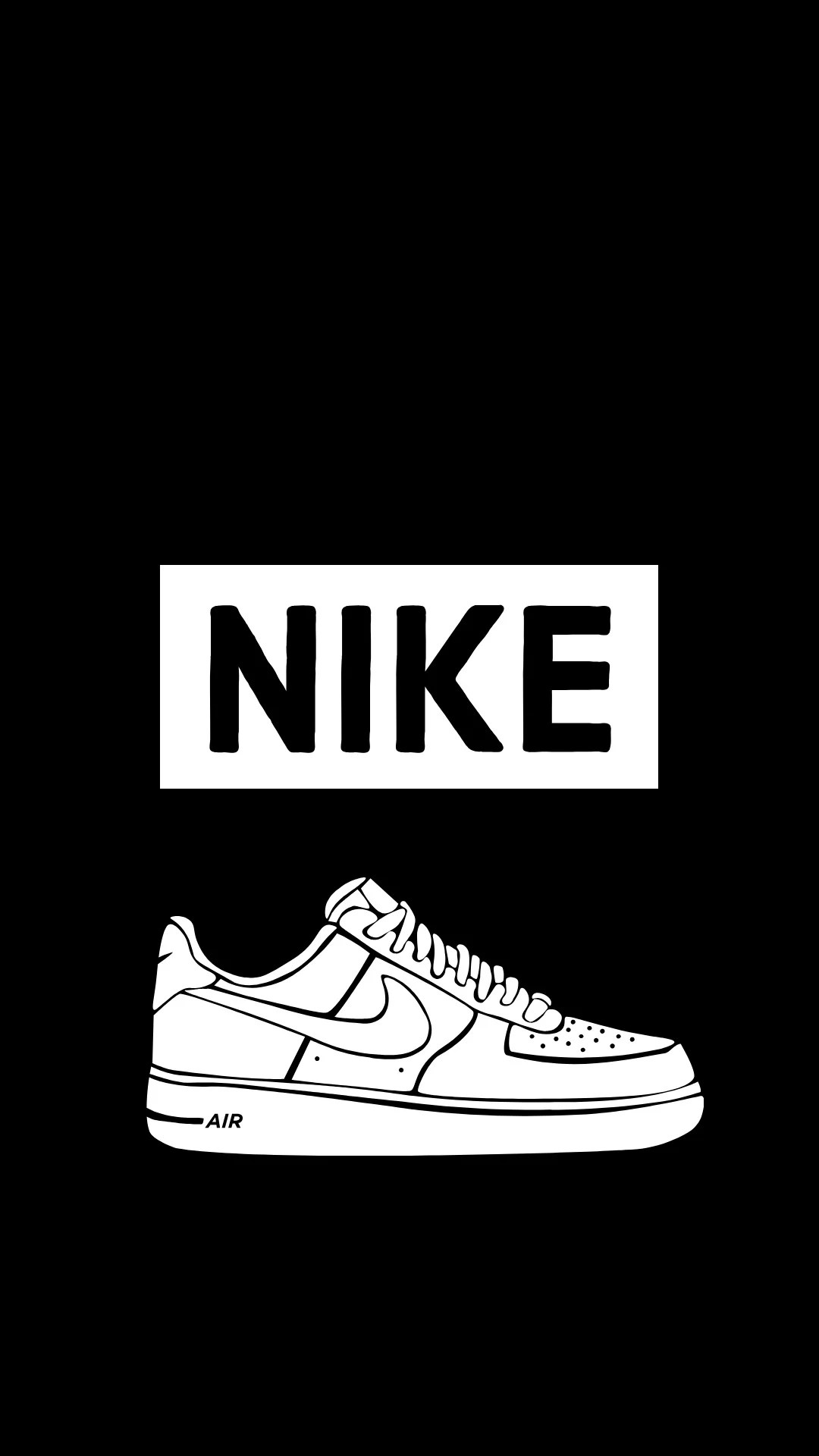 Black And White Nike Wallpapers Wallpaper Cave