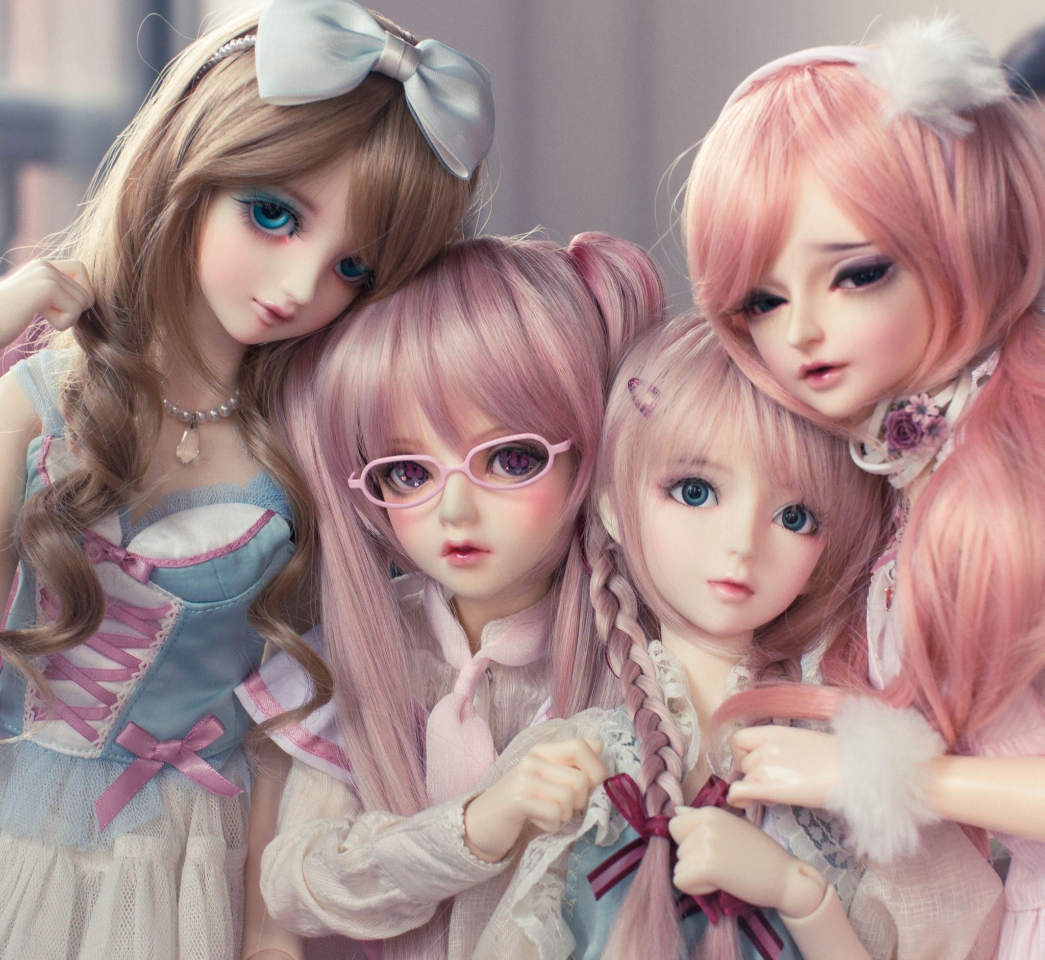 Cute Pink Doll Wallpaper For Phone