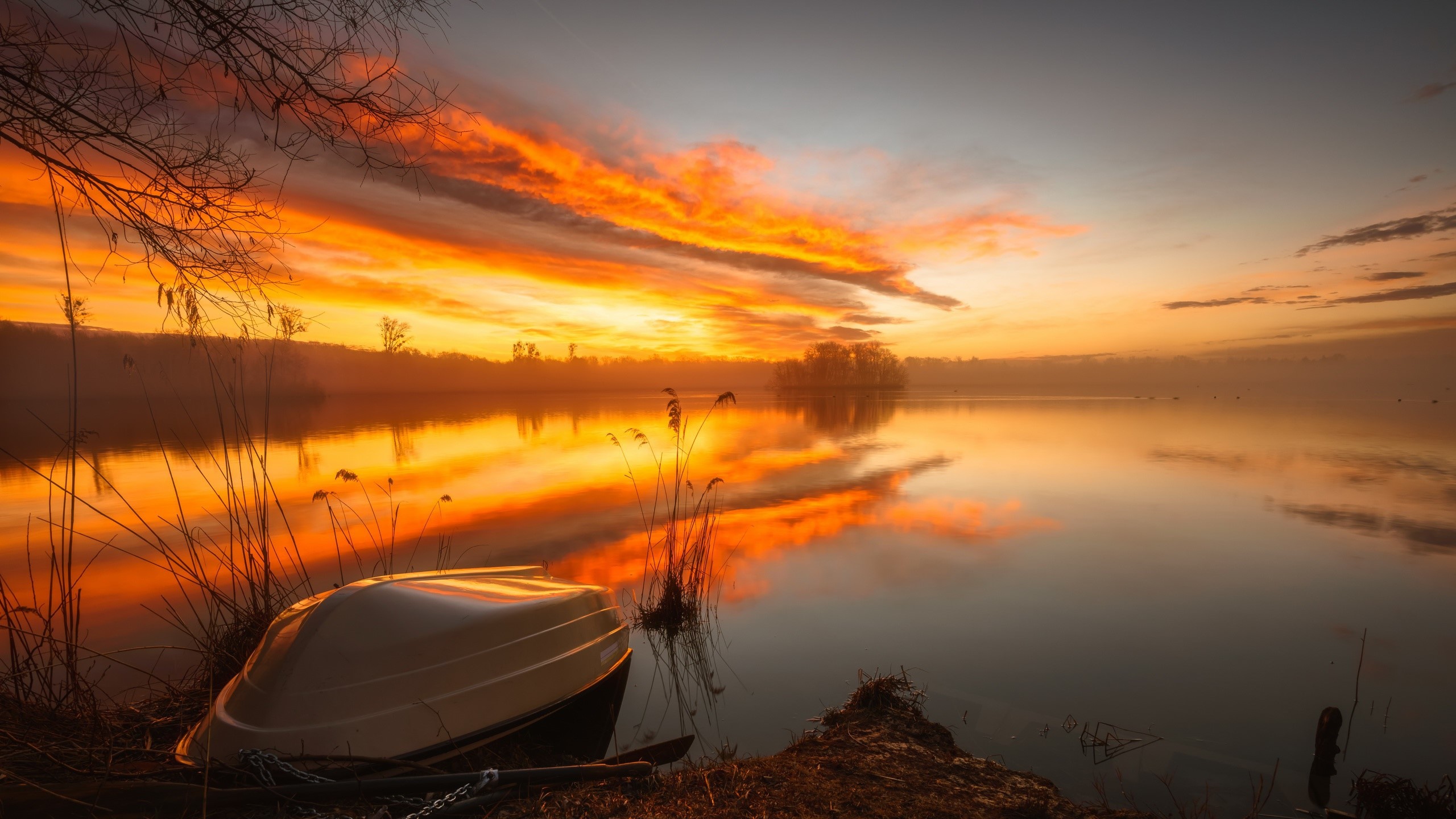 Orange Landscape Wallpapers Wallpaper Cave