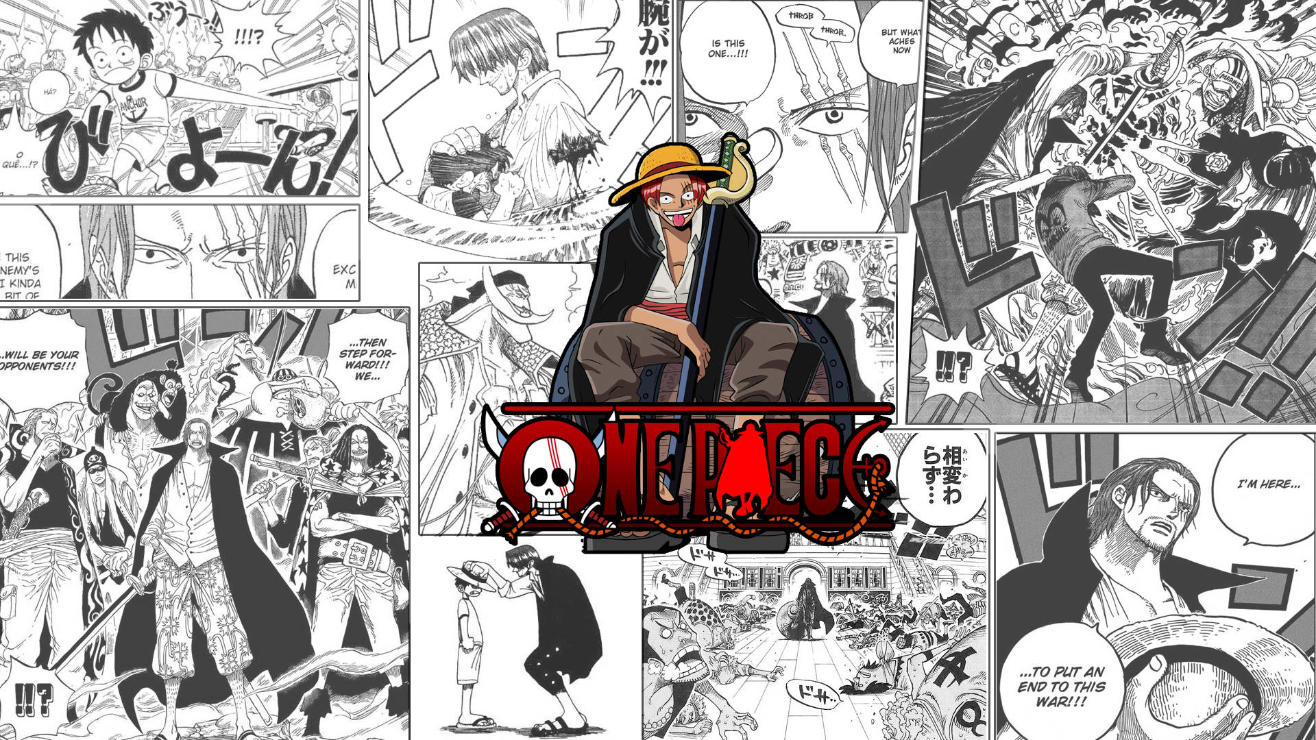 One Piece Manga Panels Wallpapers Wallpaper Cave