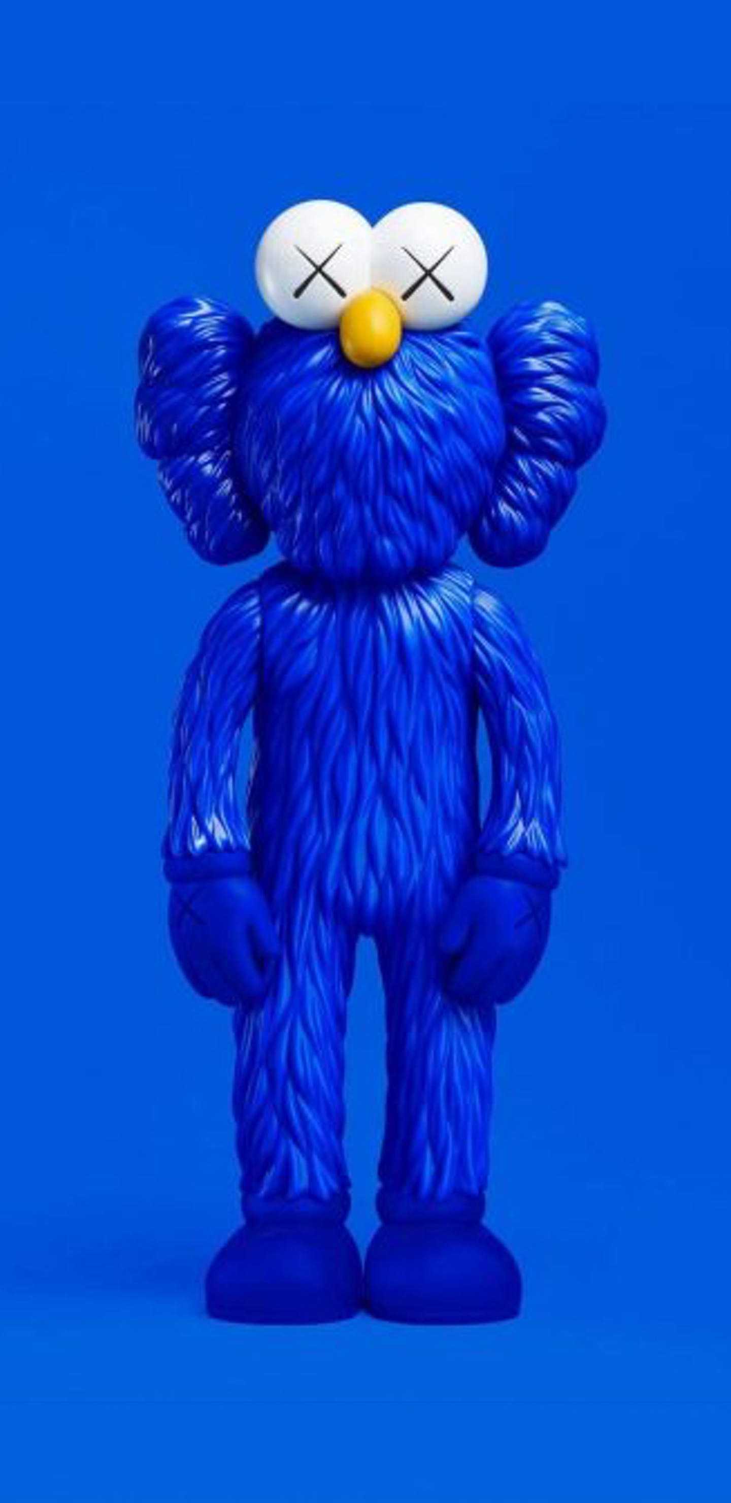 Blue Kaws Wallpapers Wallpaper Cave