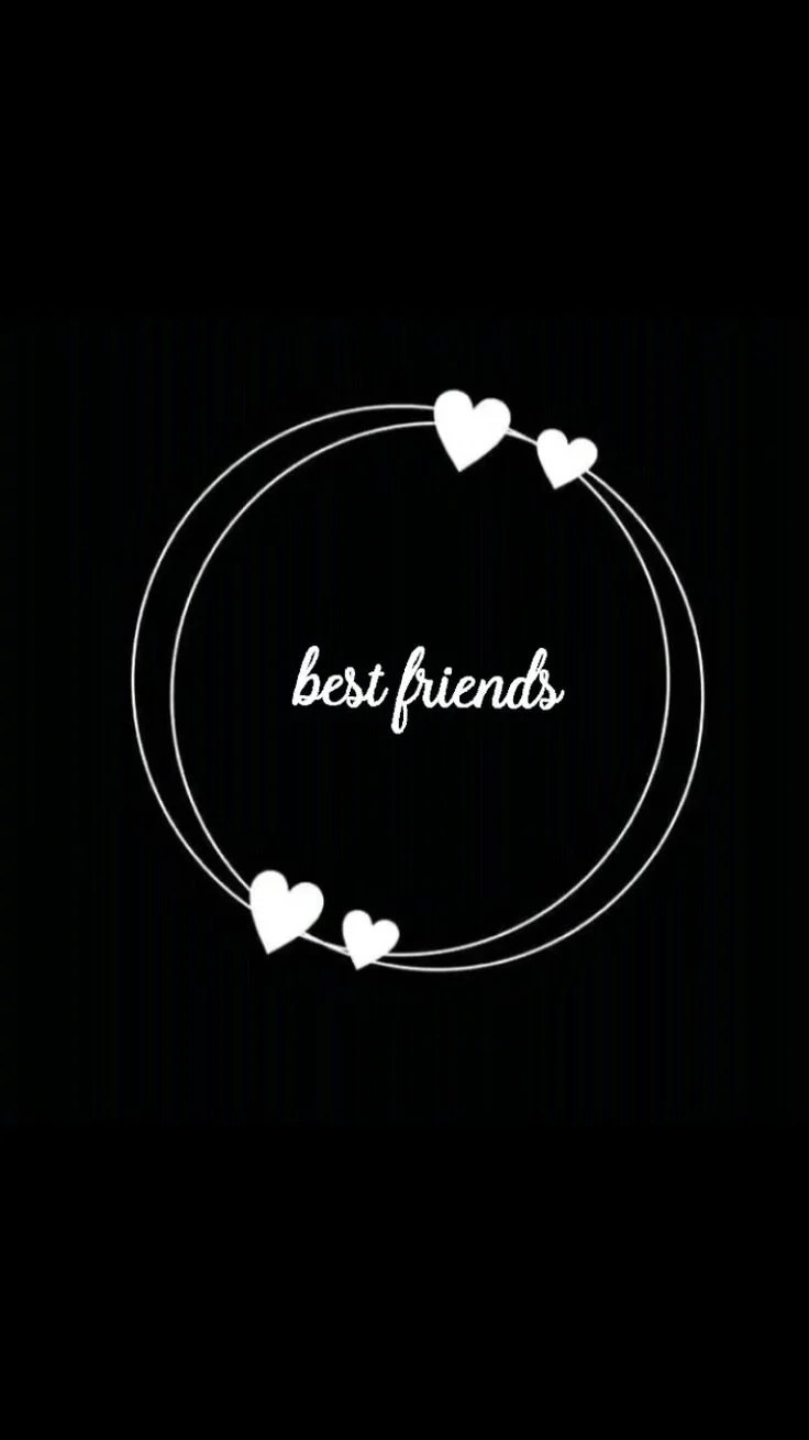 Black Best Friends Wallpapers Wallpaper Cave