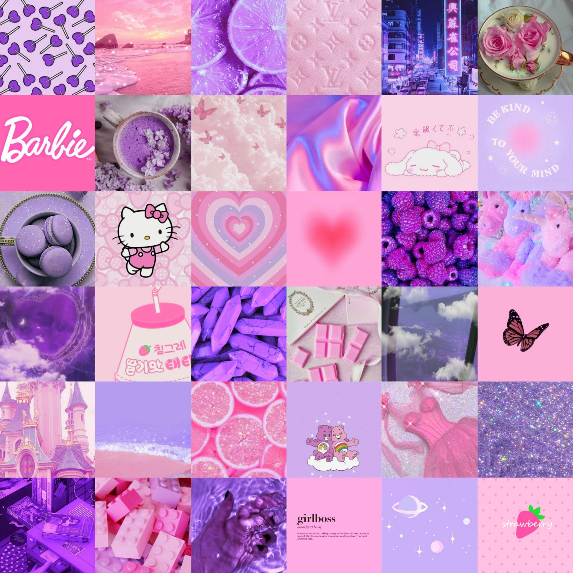 Aesthetic Pink And Purple Wallpapers Wallpaper Cave