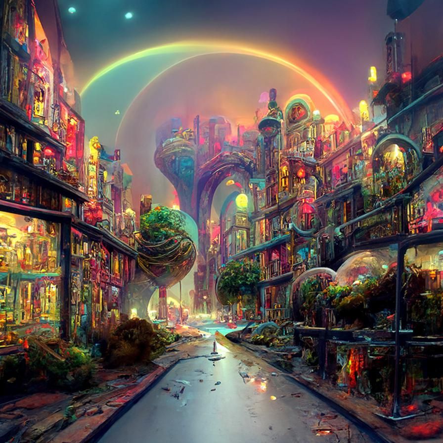 Rainbow City Wallpapers Wallpaper Cave