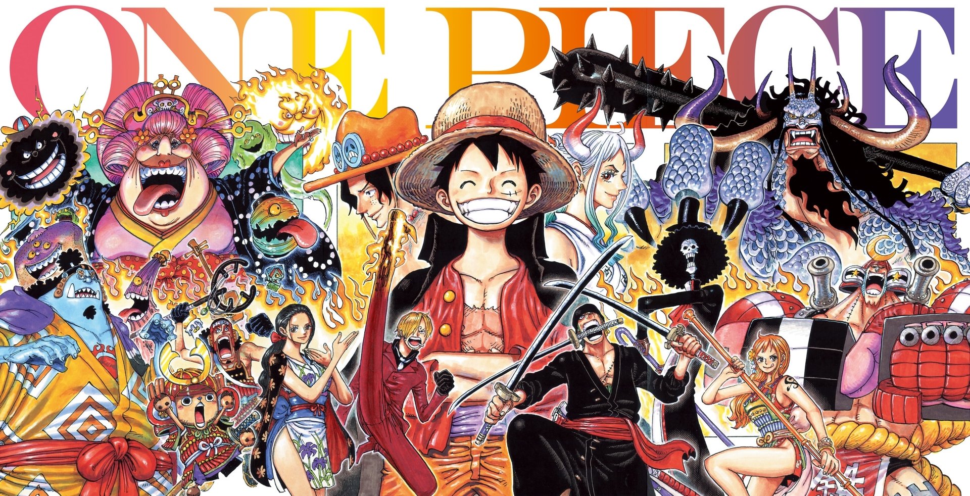 One Piece Color Spread Wallpapers Wallpaper Cave