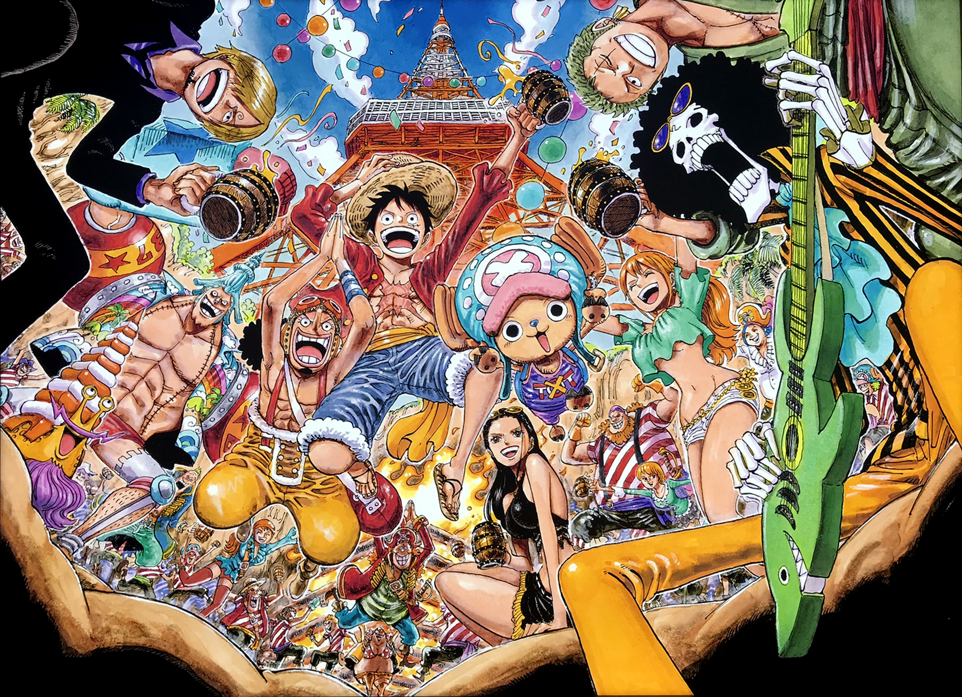 One Piece Color Spread Wallpapers Wallpaper Cave